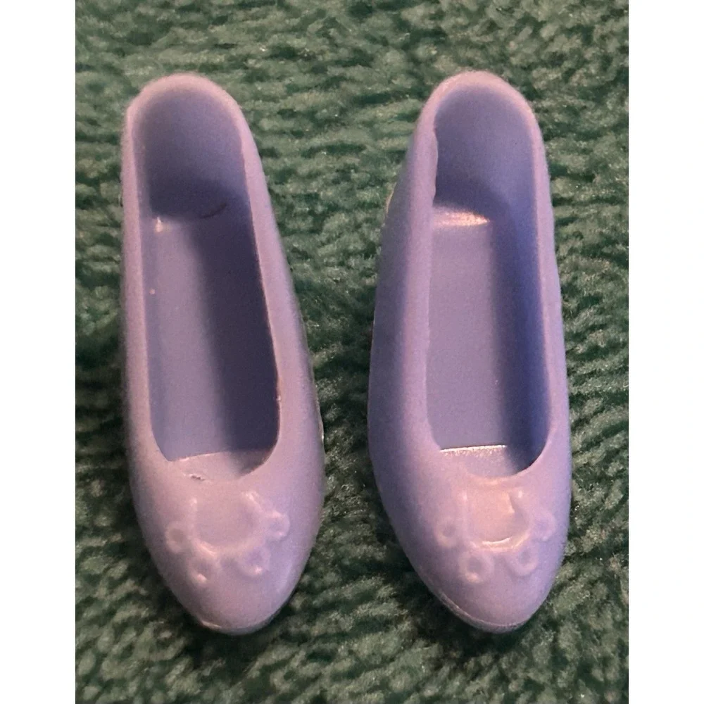 Barbie Doll Shoes FASHION FEVER Purple Pumps
